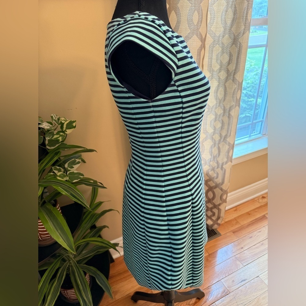Lilly Pulitzer Fit & Flare Textured Brielle Dress Blue/Turquoise Women’s Size S - Picture 4 of 16